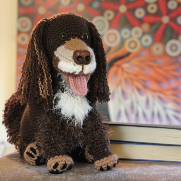 A bespoke and lovingly handcrafted keepsake crochet soft toy created from photographs of your beloved companion.