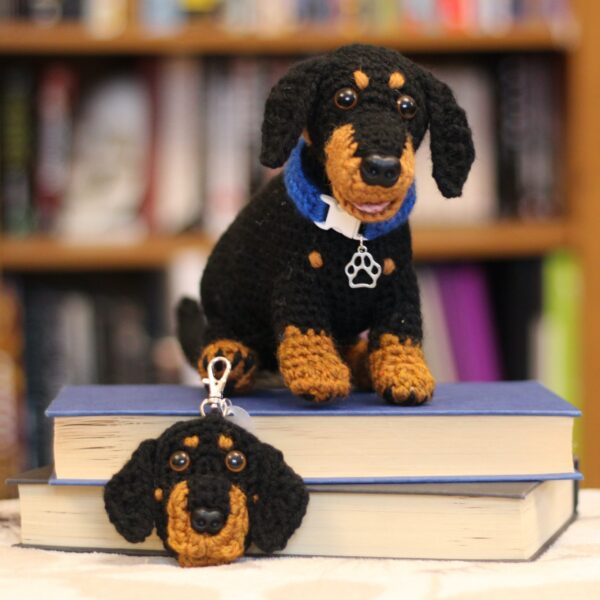 Treat yourself or loved one to a lovingly crocheted soft toy replica of your dog, created from your photographs.